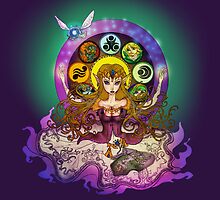mystic zelda by kipari