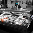 Art Photography - Newcastle Grainger Market Fish Stall by axp7884