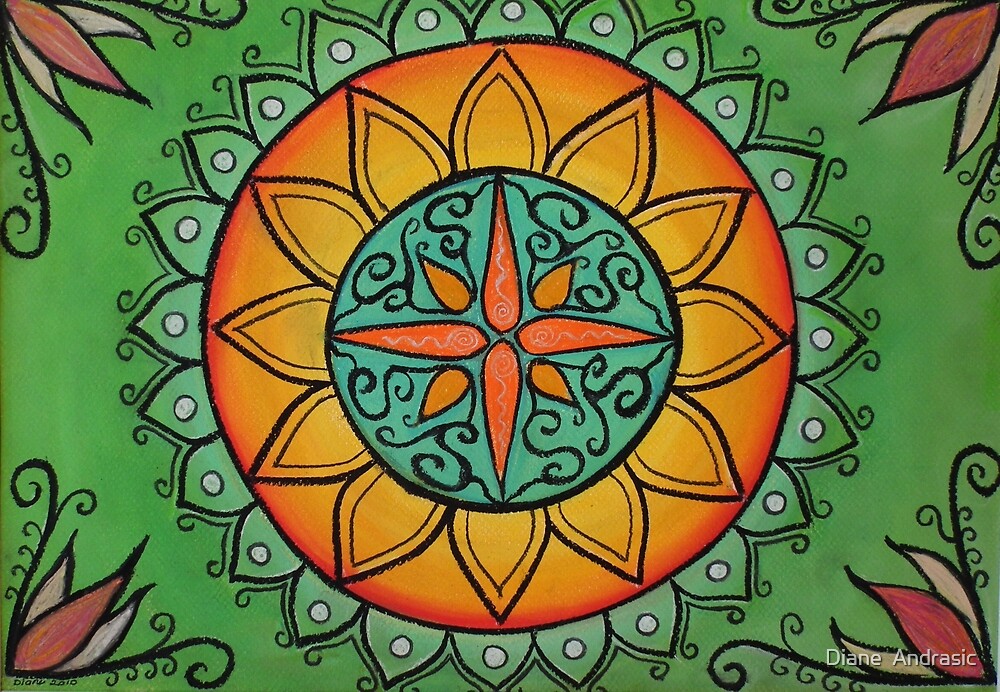 Healing Mandala By Diane Andrasic Redbubble