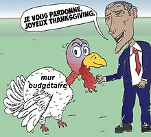 OBAMA pardonne un dinde de Thanksgiving by Binary-Options