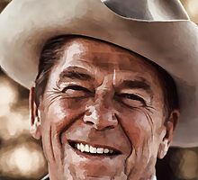 Actor,Politician,Husband,Dad,.........& A Hero to the people behind the Iron Curtain,....."Mr. Gorbachev, tear down this wall!" by JohnDSmith