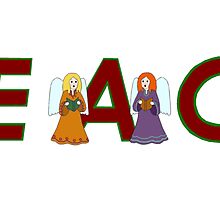 Angels of Peace by redqueenself