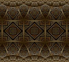 Hammered Bronze Mural by Ross Hilbert