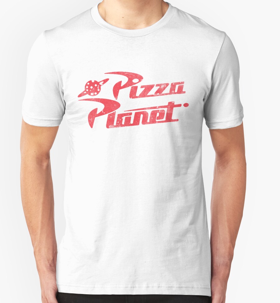 pizza planet mens t shirt