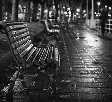 Lonely under the rain by Unai Ileaña