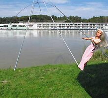 Scenic Sapphire on the Danube by VeronicaPurple