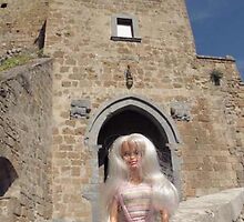 Sitting in Bagnoregio by VeronicaPurple