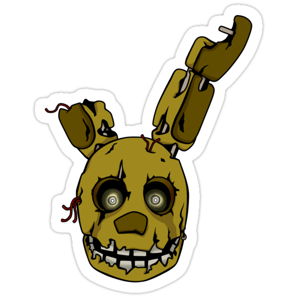 Five Nights At Freddy S Fnaf Springtrap Stickers By Kaiserin