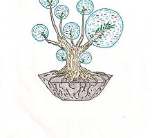 Abstract Aquarium Plant by SteveHanna