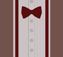 11th Doctor Costume iPhone/iPad Case by voidstuff