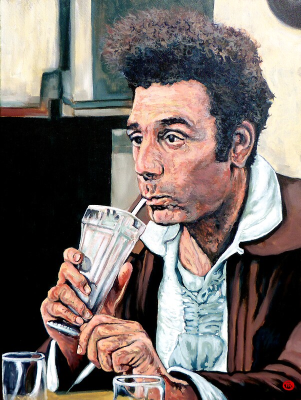 Cosmo Kramer Painting & Mixed Media Posters Redbubble