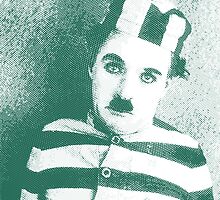 celebrities charlie chaplin by Adam Asar