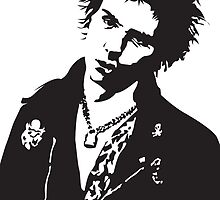 ... Sid Vicious by Tom Fulep - flat,220x200,075,t