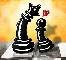 Bold Romantic Proposal for a Queen by Zoo-co