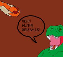 Prehistoric Flying Meatballs by HazzPott