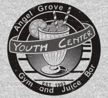 angel grove juice bar shirt