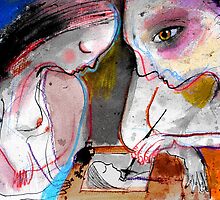 your eyes your love declare by Loui Jover