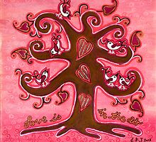 Love Is In The Air by Lisa Frances Judd~QuirkyHappyArt