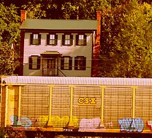 Across the Tracks to Granny's House by Kelsey Williams