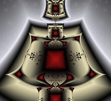 Starlit Pagoda by Ross Hilbert