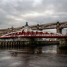 HDR Tyne Swing Bridge by axp7884