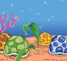 Turtle Shells by tsantiago