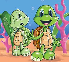 Turtles by tsantiago