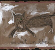 un chat en détente by John Douglas