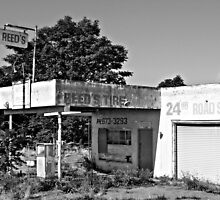 " Retired Tire Establishment " by Gail Jones