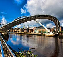 Millenium Bridge Opening by Trevor Kersley