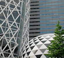 Office Buildings in Tokyo by jojobob