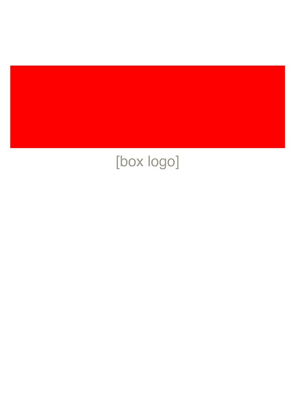 "Red [Box Logo]" Stickers by [Box Logo] Apparel | Redbubble