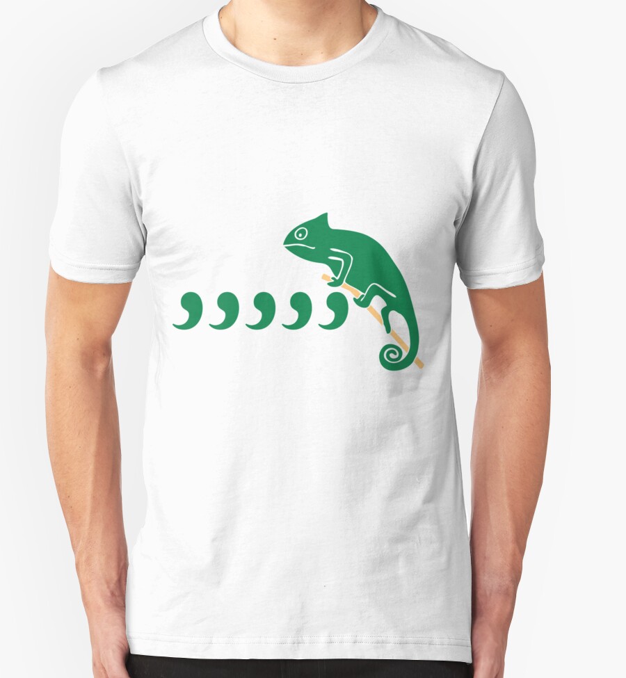 coma chameleon shirt