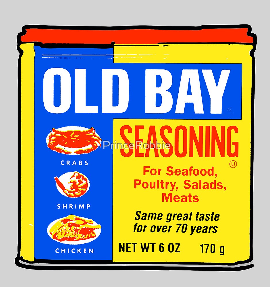 "Old Bay Can" By PrinceRobbie | Redbubble