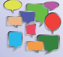 speech bubbles by valeo5