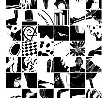 Go: Black & white grid by mymiddlenameis