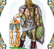 Drawing of Vercingetorix by TheUlsterHound