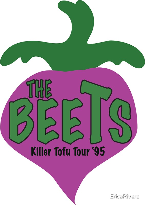 "The Beets Killer Tofu Tour '95" Stickers by EricaRivera Redbubble