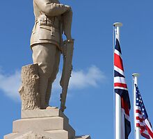 Cenotaph, Southport, QLD by aussiebushstick