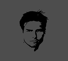 Tom Cruise Stare by Vana Shipton