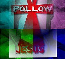 Follow Jesus: iPhone / iPod Case by DonDavisUK
