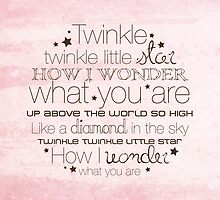 Twinkle Twinkle – 2:3 – Pink by Janelle Wourms