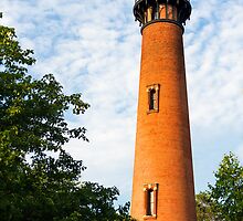 Currituck Beach Lighthouse in Carolla, NC by Kenneth Keifer