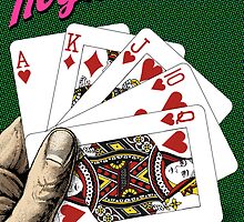 Royal Flush - Poker by Jovan Djordjevic