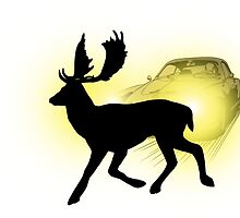 Deer in the Headlights by CatAstrophe