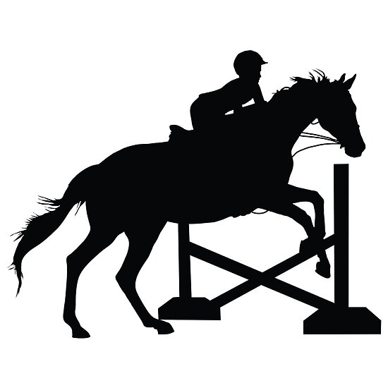 horse jumping clipart - photo #19