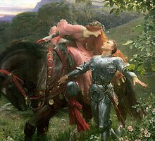 La Belle Dame Sans Merci by Bridgeman Art Library