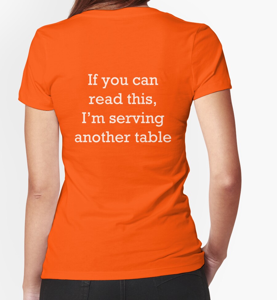 head of the table t shirt