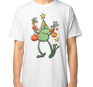 frog christmas shirt