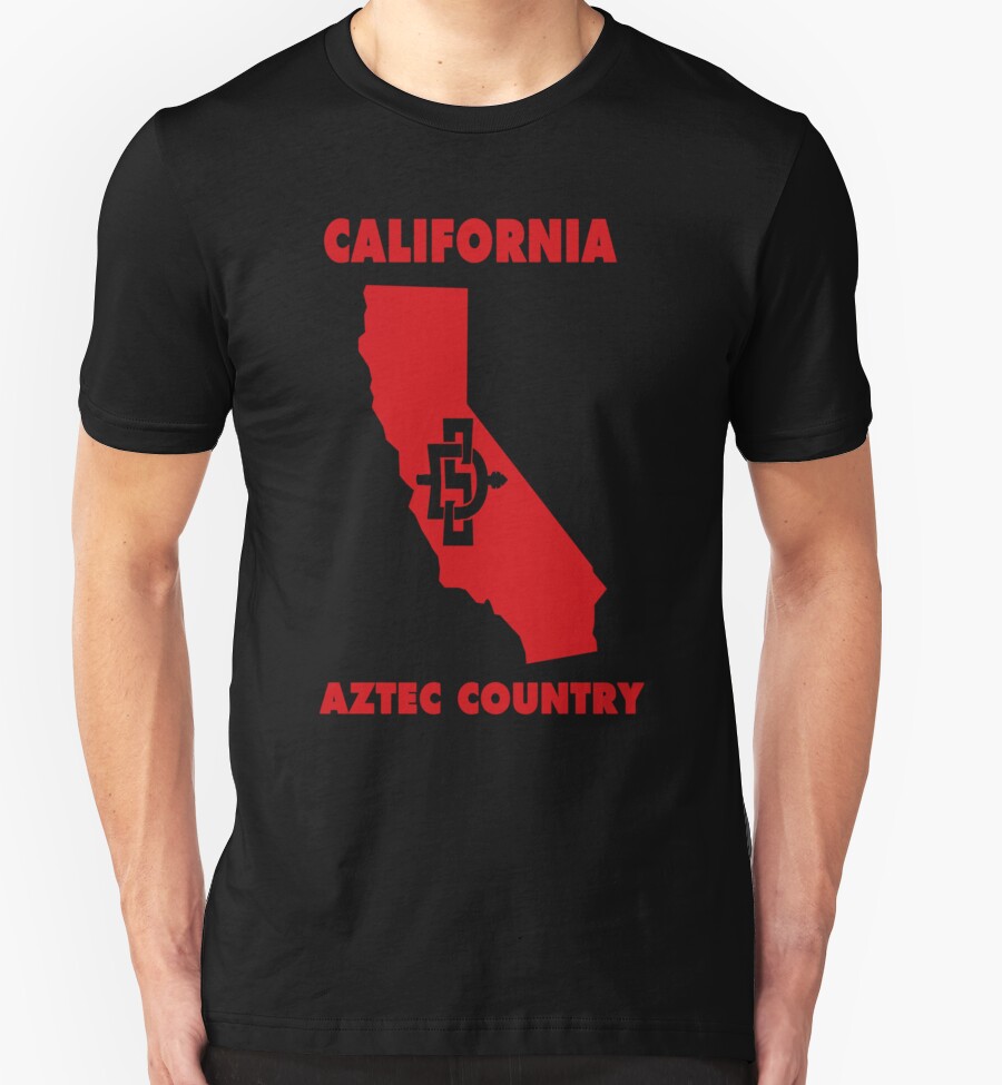 NCAA SDSU Country T-Shirts & Hoodies by Plataduc | Redbubble